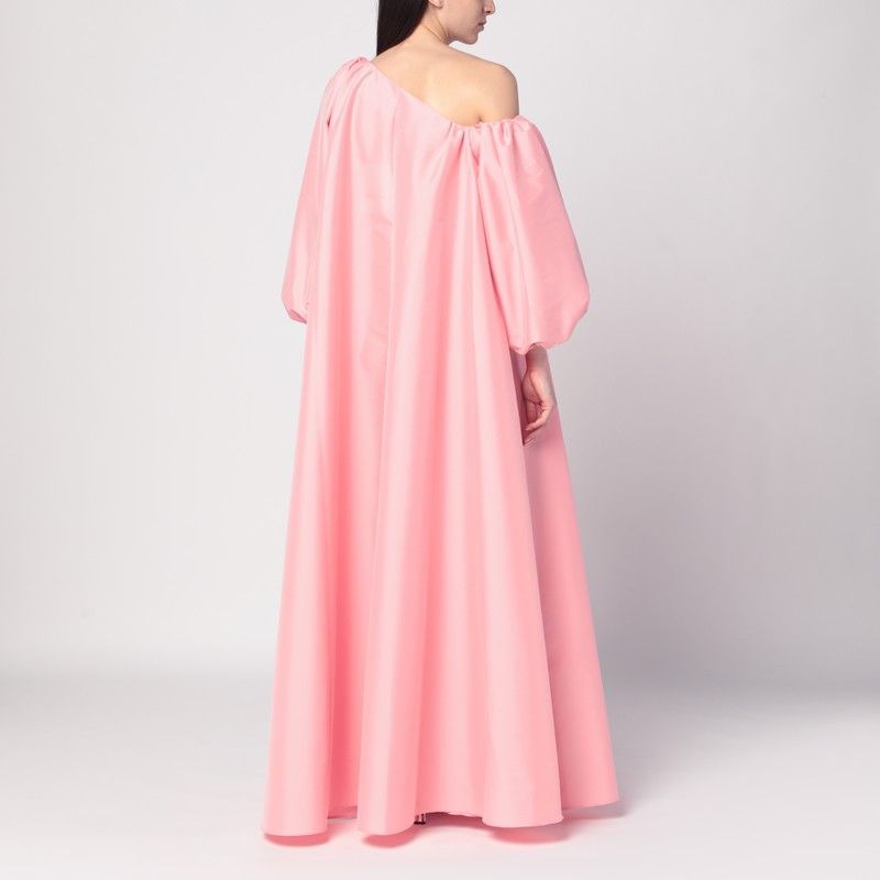 BERNADETTE Loose-Fit Off-the-Shoulder Long Dress