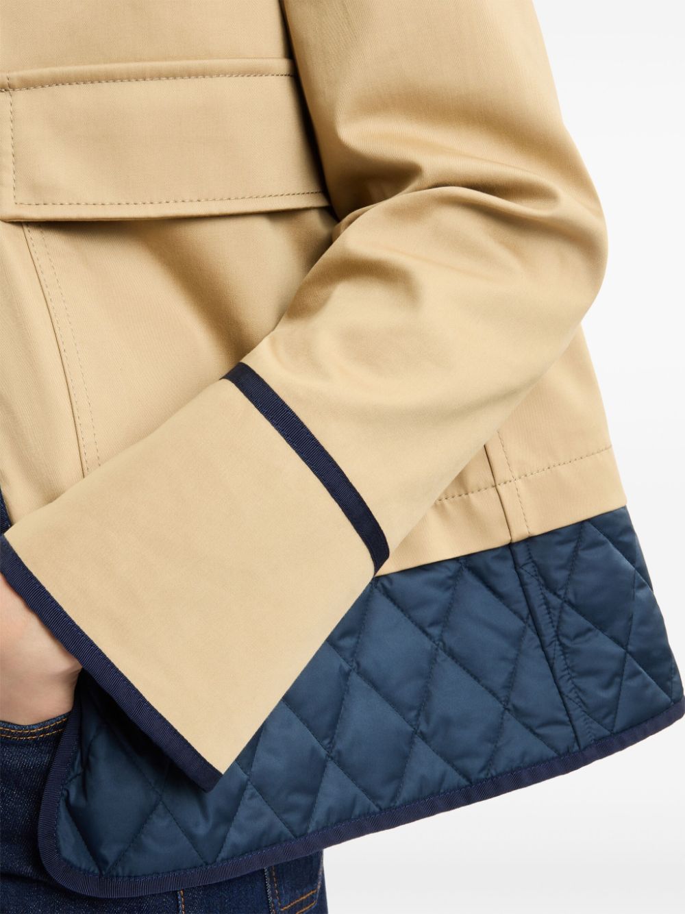 FAY Stretch Gabardine Caban Jacket - Women's