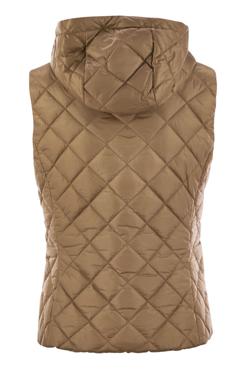 FAY Women's Diamond-Quilted Nylon Waistcoat