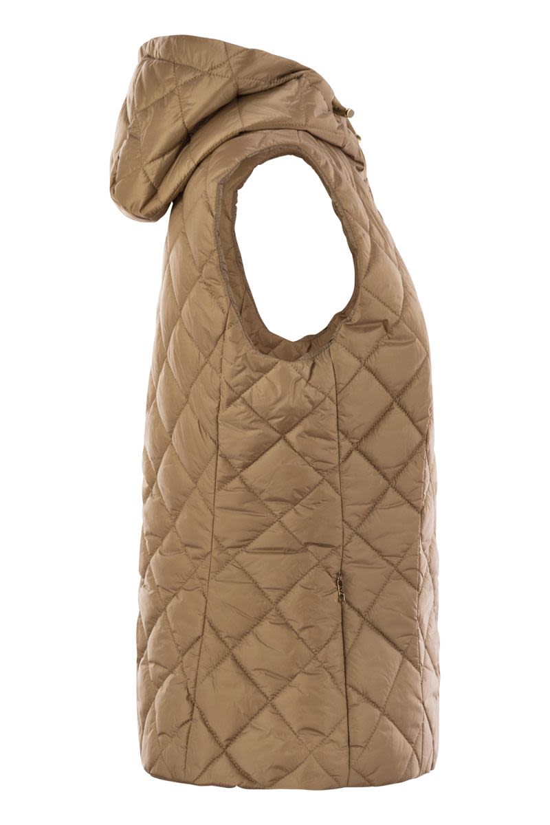 FAY Women's Diamond-Quilted Nylon Waistcoat