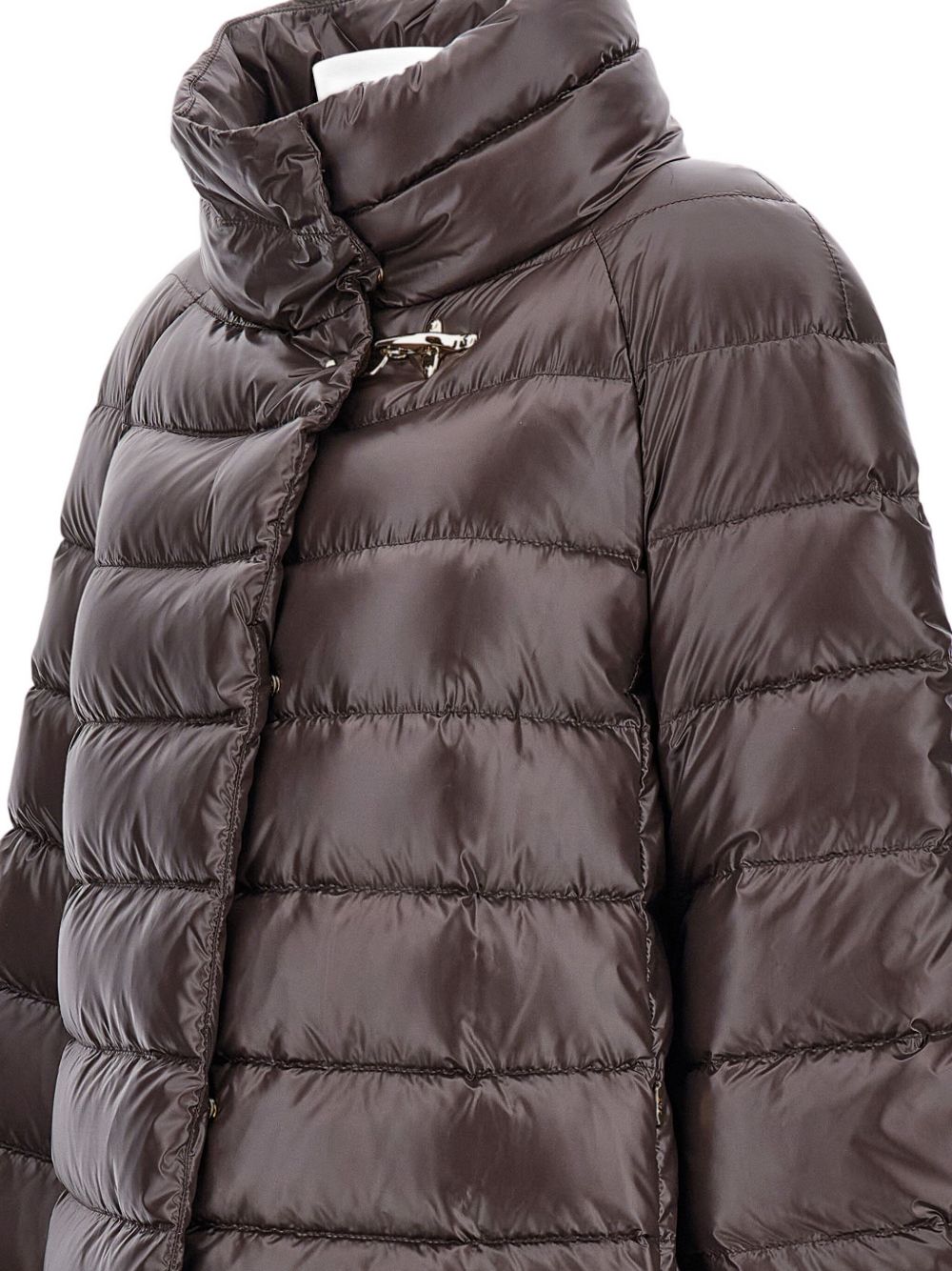 FAY Quilted Cape Down Jacket with Zip for Women