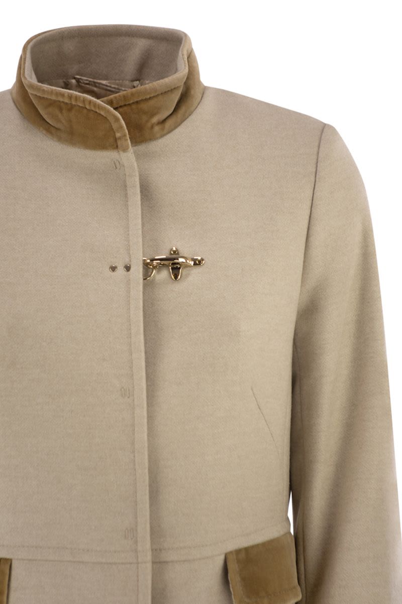 FAY Women's Essential Wool Cloth Jacket