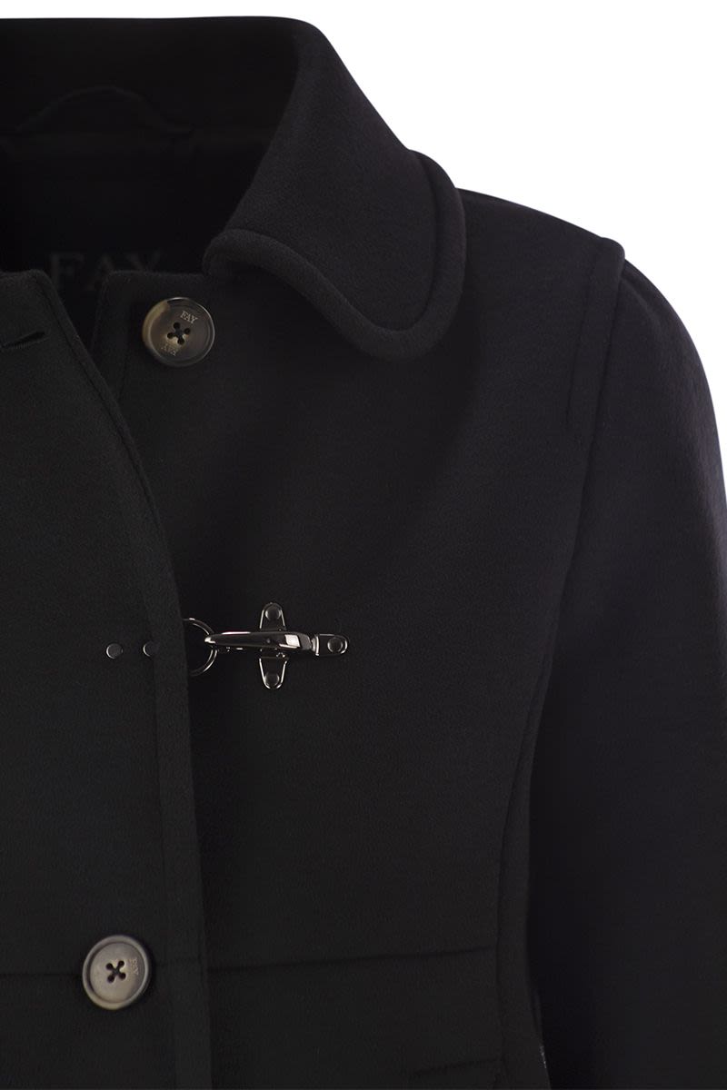 FAY Wool and Cashmere Single-Breasted Jacket