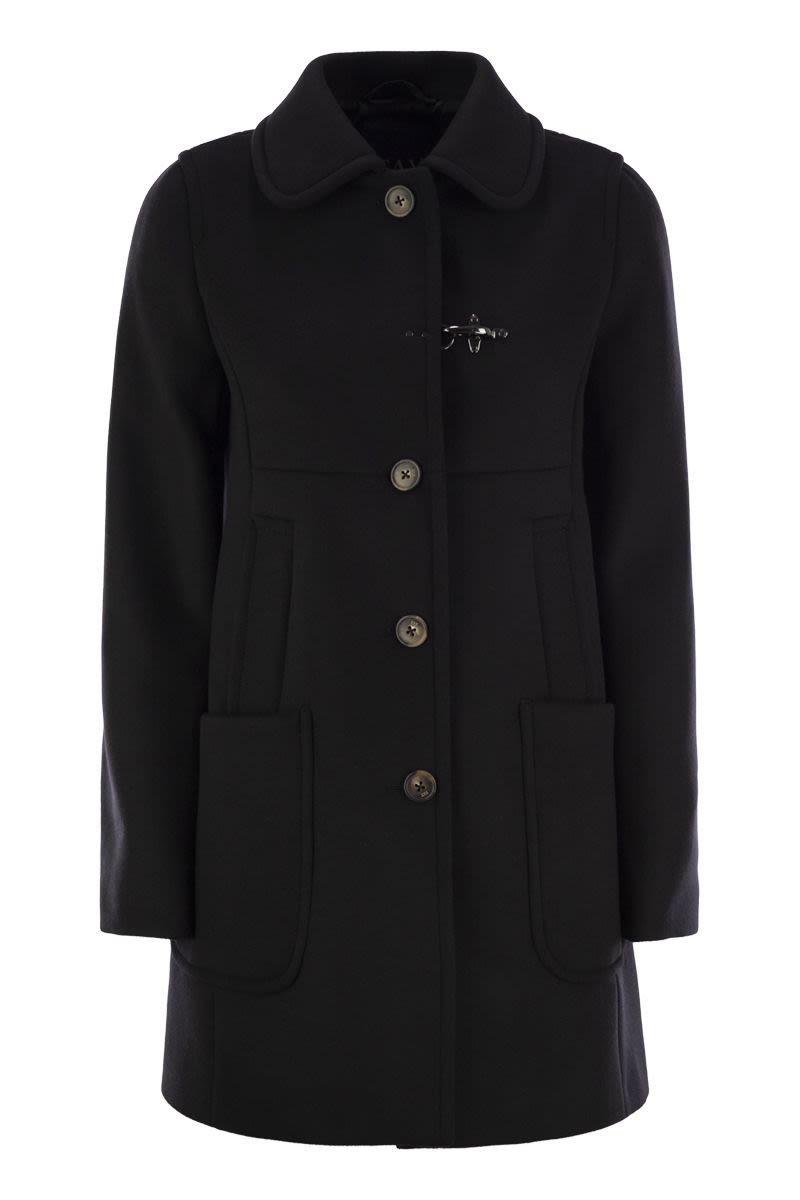 FAY Wool and Cashmere Single-Breasted Jacket