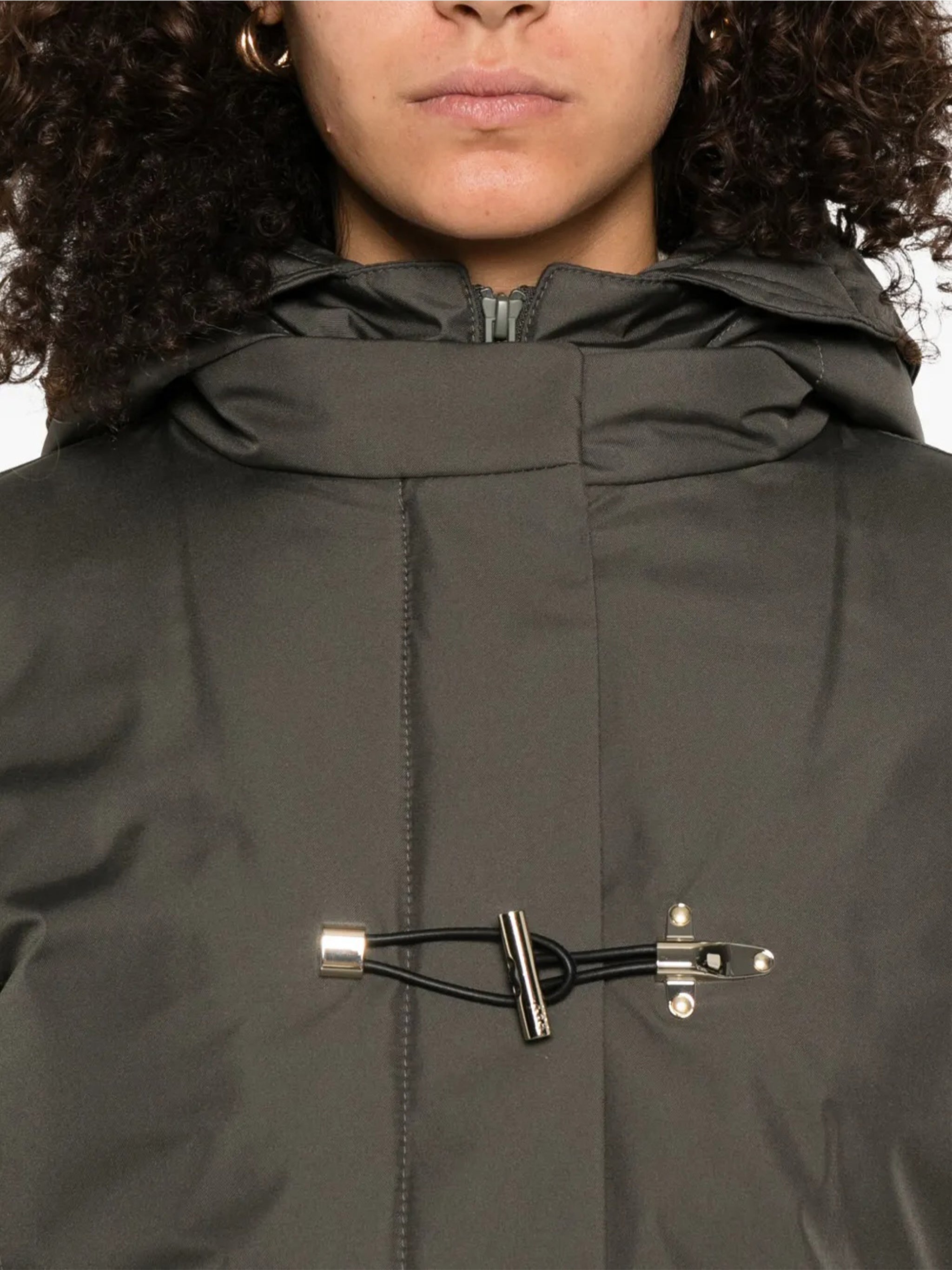 FAY Women's Technical Gabardine Toggle Jacket