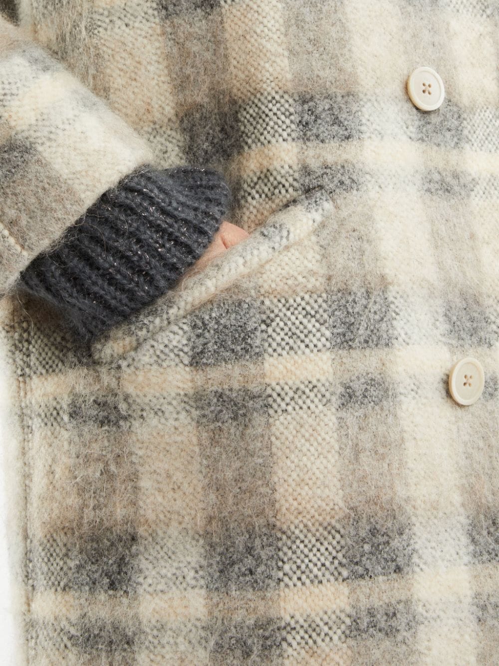 FAY Double-Breasted Wool Blend Jacket for Women