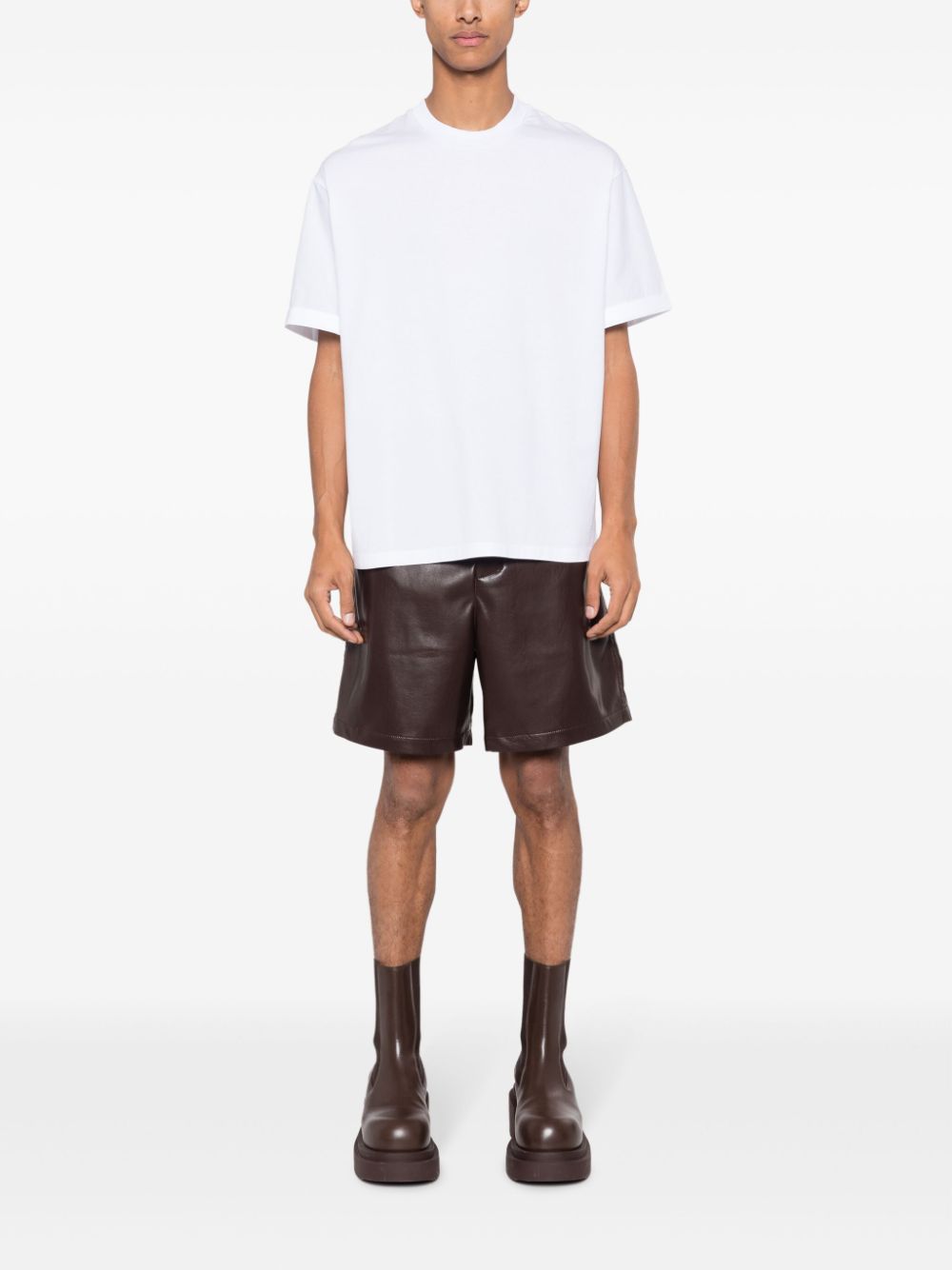 NEIL BARRETT Soft Cotton Crew-Neck T-Shirt