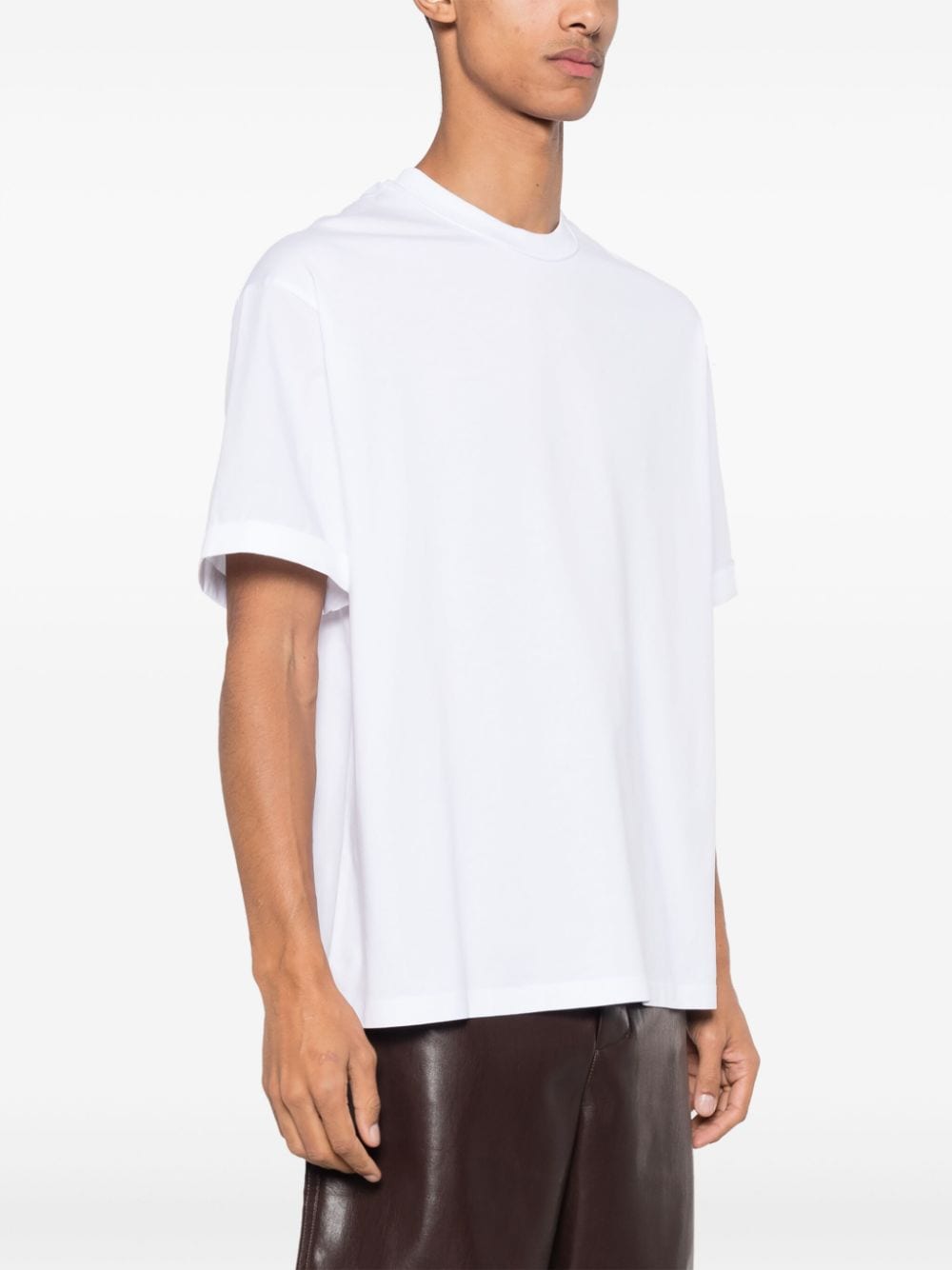 NEIL BARRETT Soft Cotton Crew-Neck T-Shirt