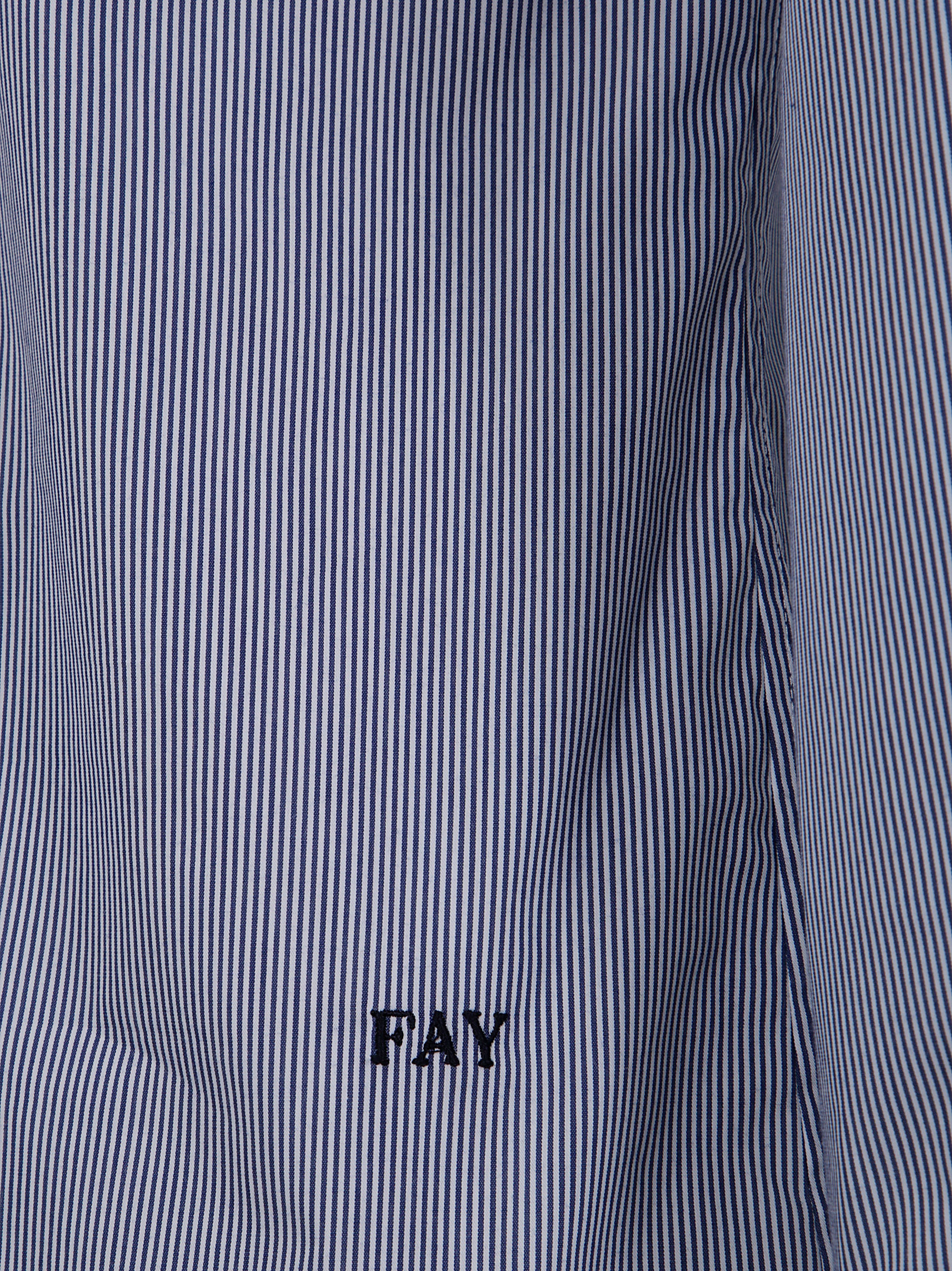 FAY Men's Mini Cotton Shirt for Spring/Summer 2025