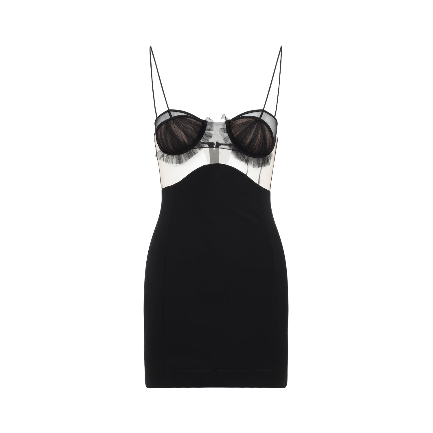 NENSI DOJAKA Explosive Flower Bra Dress - FW23 Edition