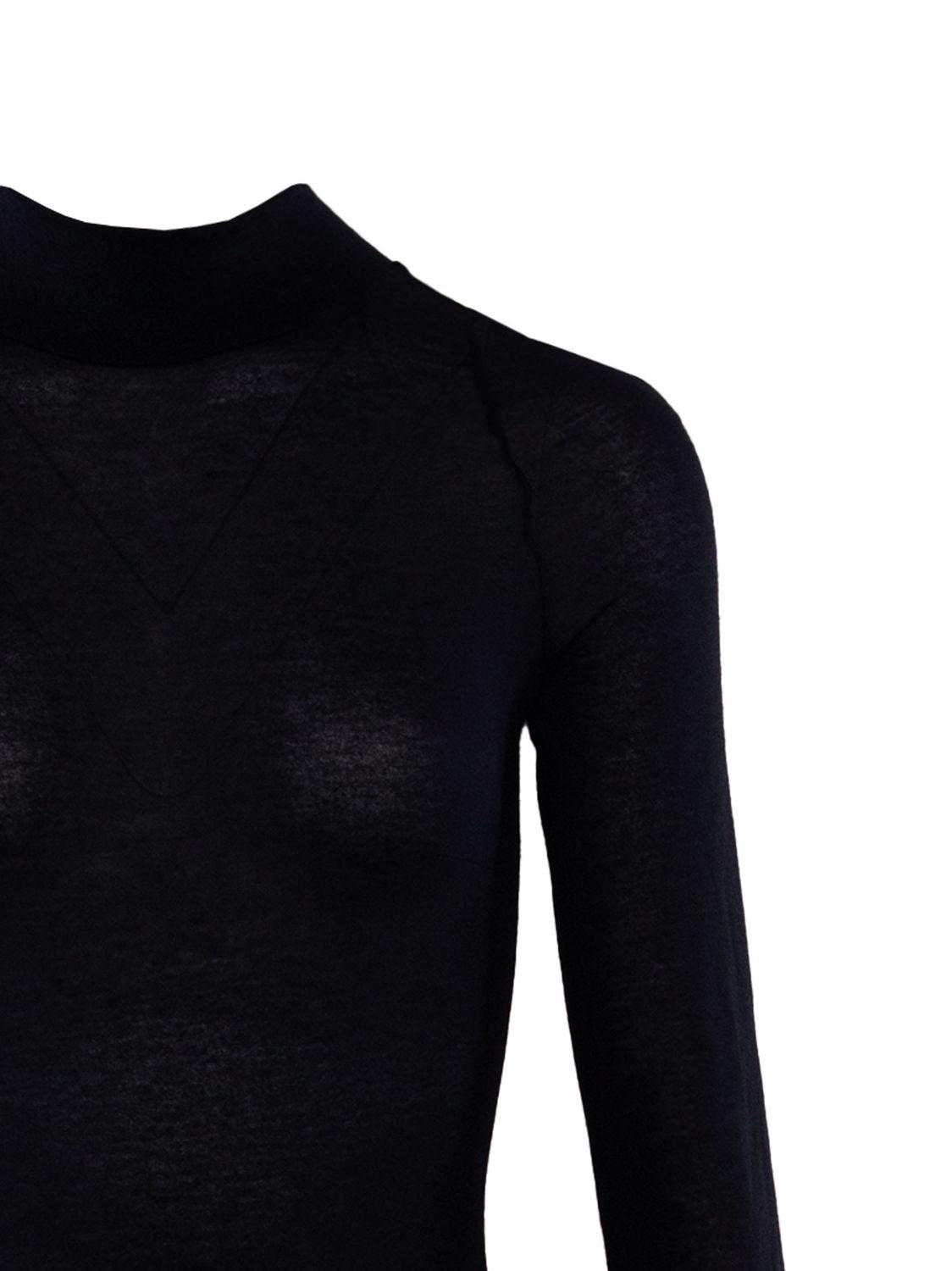 NENSI DOJAKA High Neck Bodysuit with Back Tie