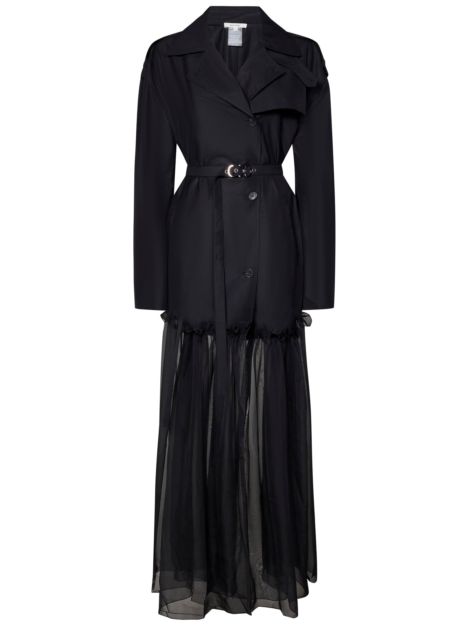 NENSI DOJAKA Chic Hybrid Trench Coat for Women