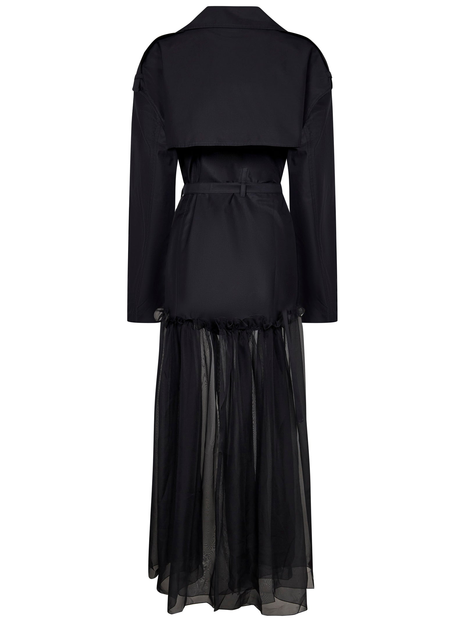 NENSI DOJAKA Chic Hybrid Trench Coat for Women