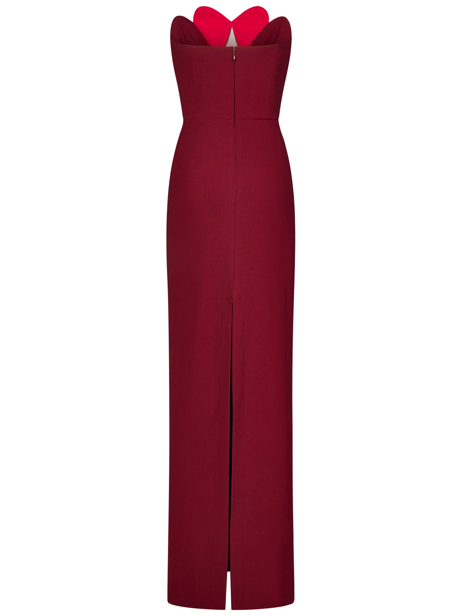 NENSI DOJAKA Strapless Heart-Cup Fitted Dress - Size 42 IT