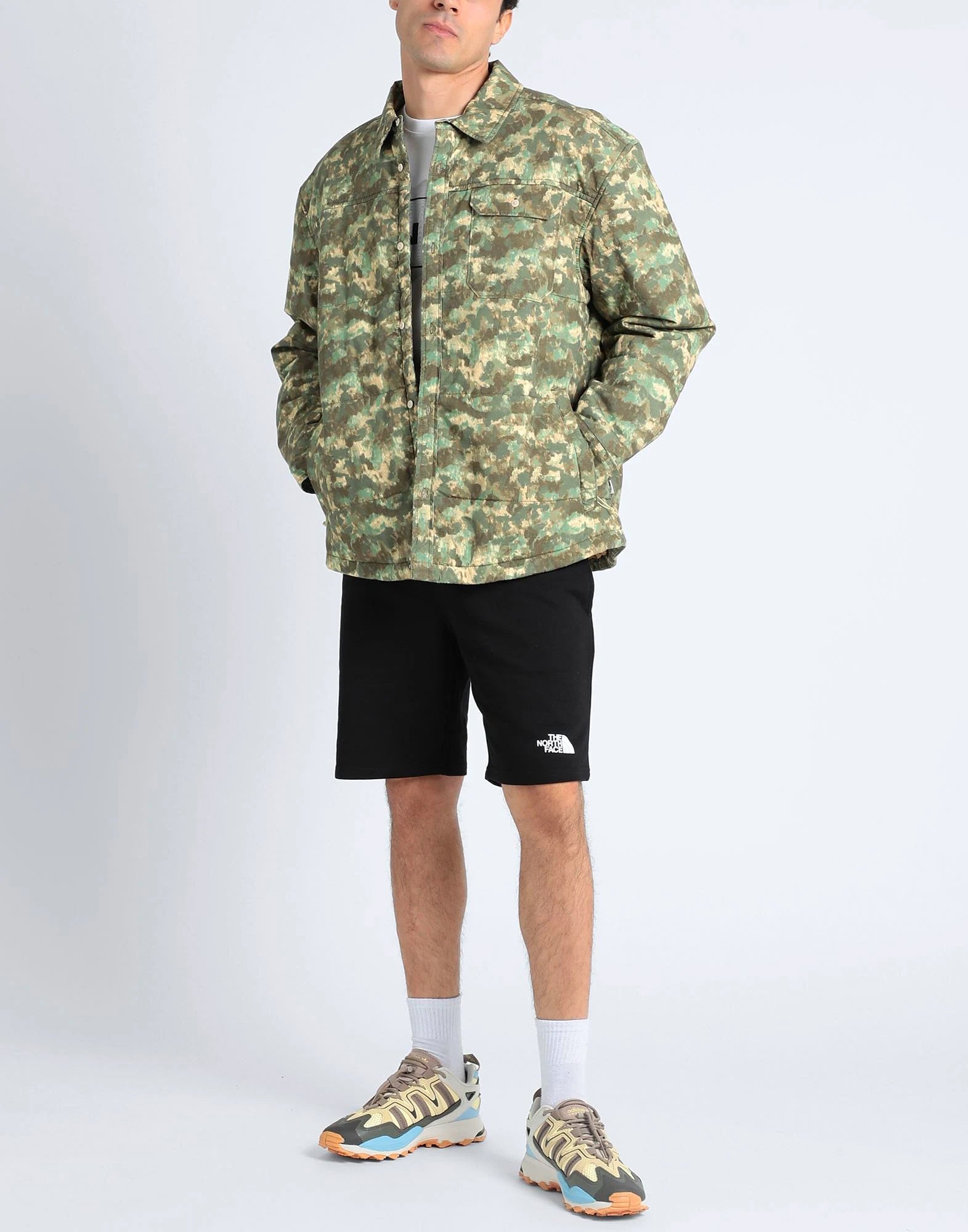 THE NORTH FACE Camo Stuffed Shirt Jacket