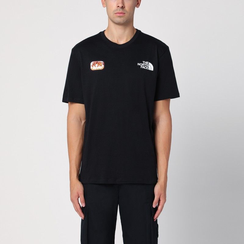 THE NORTH FACE Cotton T-Shirt with Unique Prints for Men