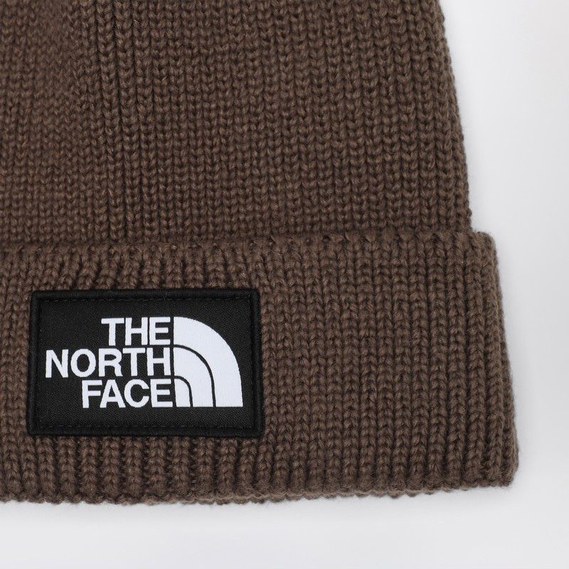 THE NORTH FACE Recycled Fabric Beanie with Logo Patch