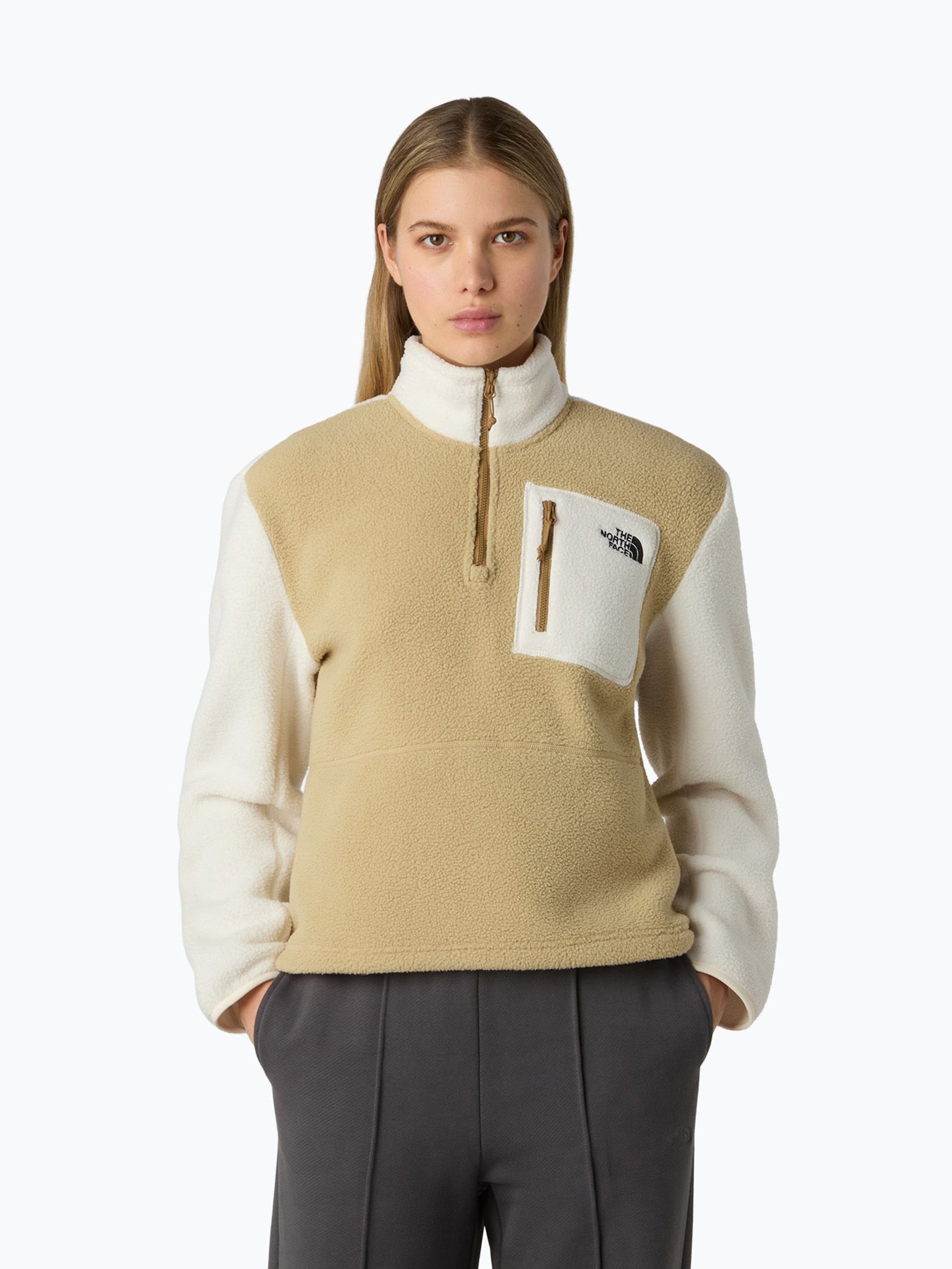 THE NORTH FACE Women's Fleece Jacket with 1/4 Zip in Size S