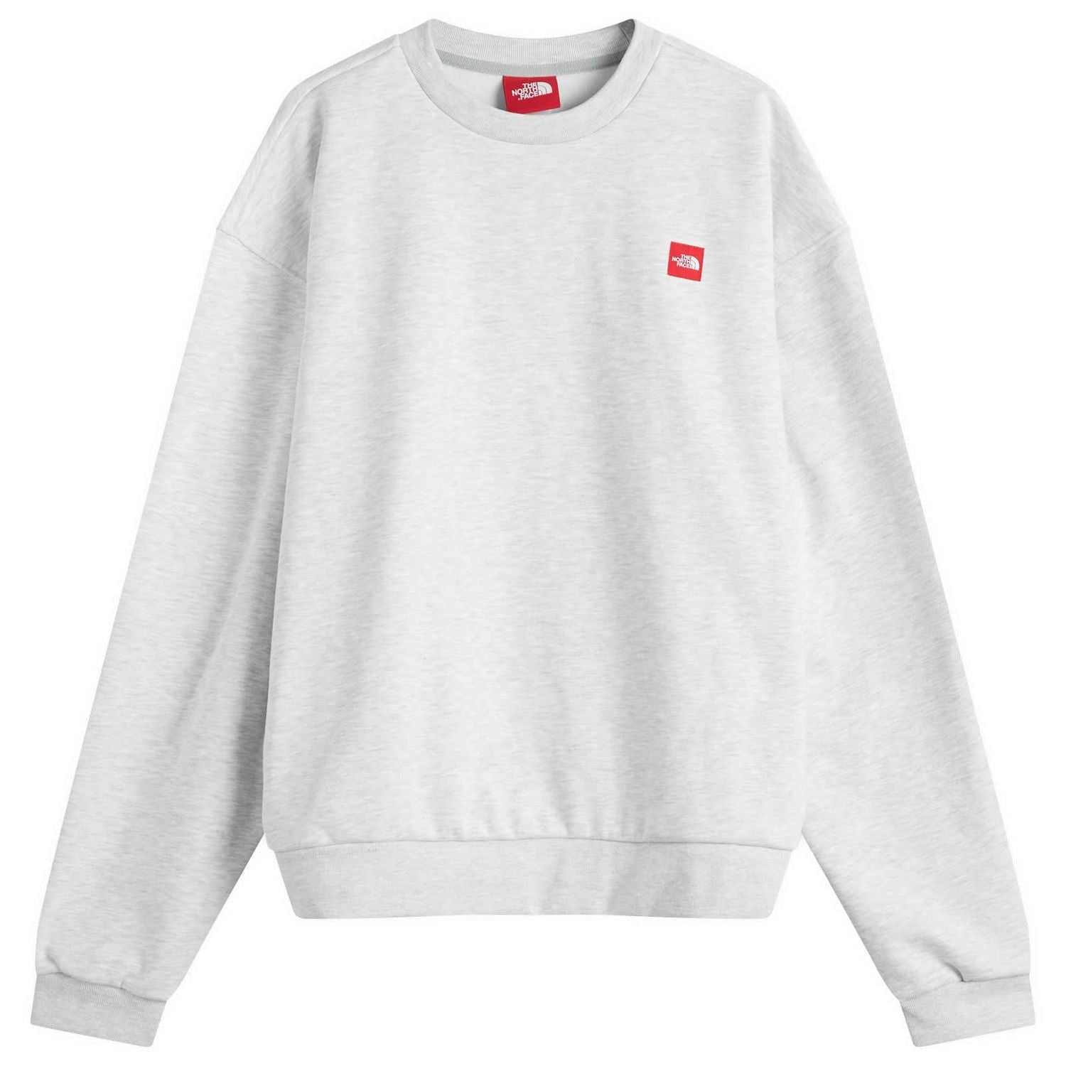 THE NORTH FACE Crew Neck Sweatshirt in Red Box Design