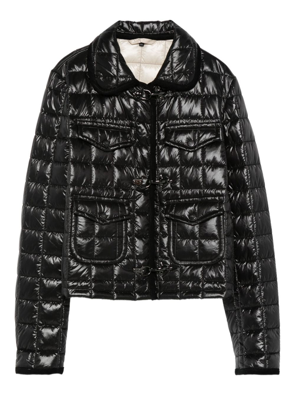 FAY Mini Short Padded Jacket with Toggle Fastening