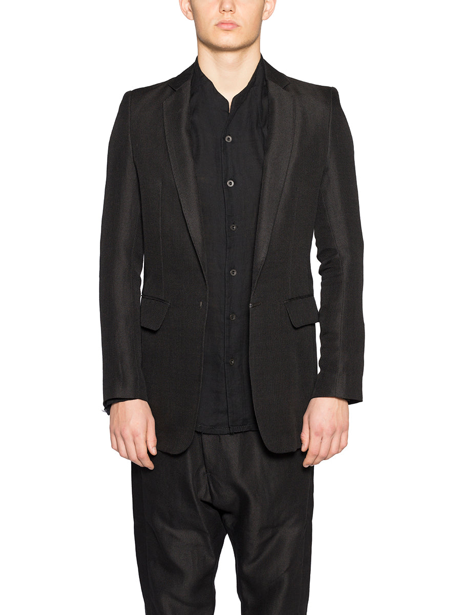 NUDE:MASAHIKO MARUYAMA Classic Men's Ramie Blazer