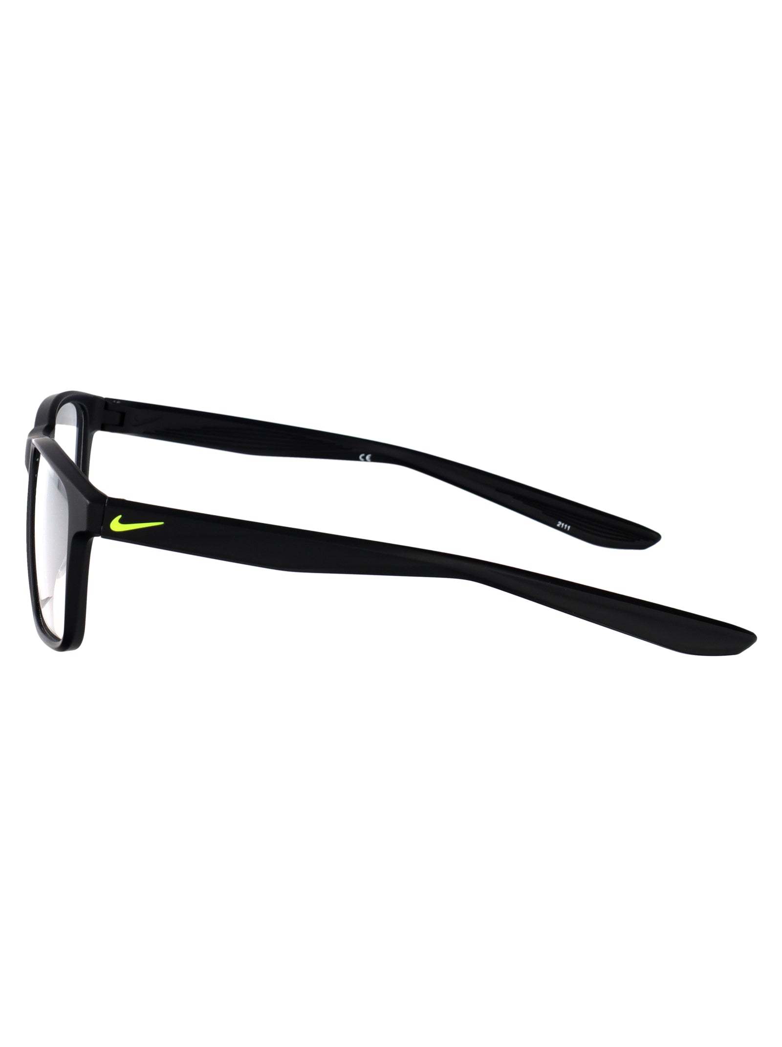 NIKE Kids' Matte Black Acetate Optical Glasses