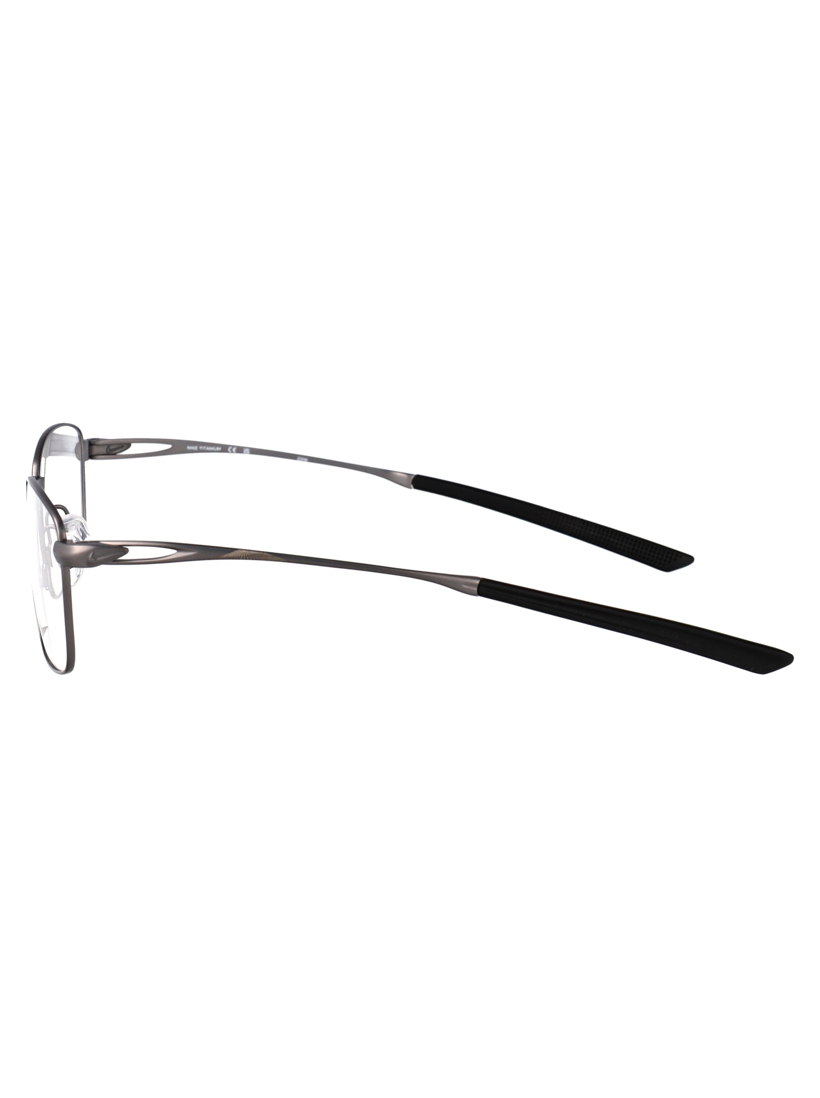 Men's Satin Gunmetal Optical Glasses - NIKE 6046