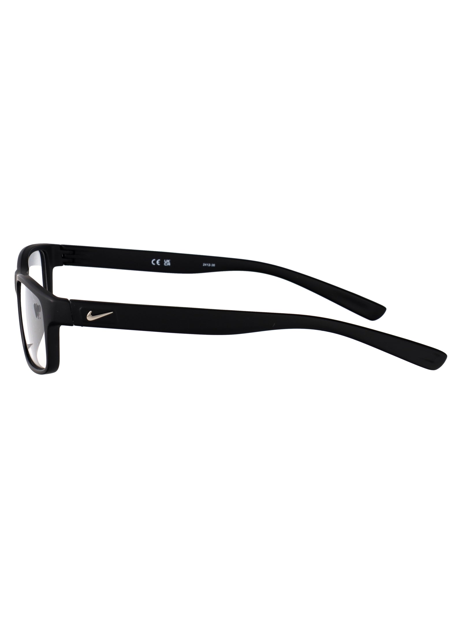 NIKE Men's Matte Black Acetate Optical Glasses