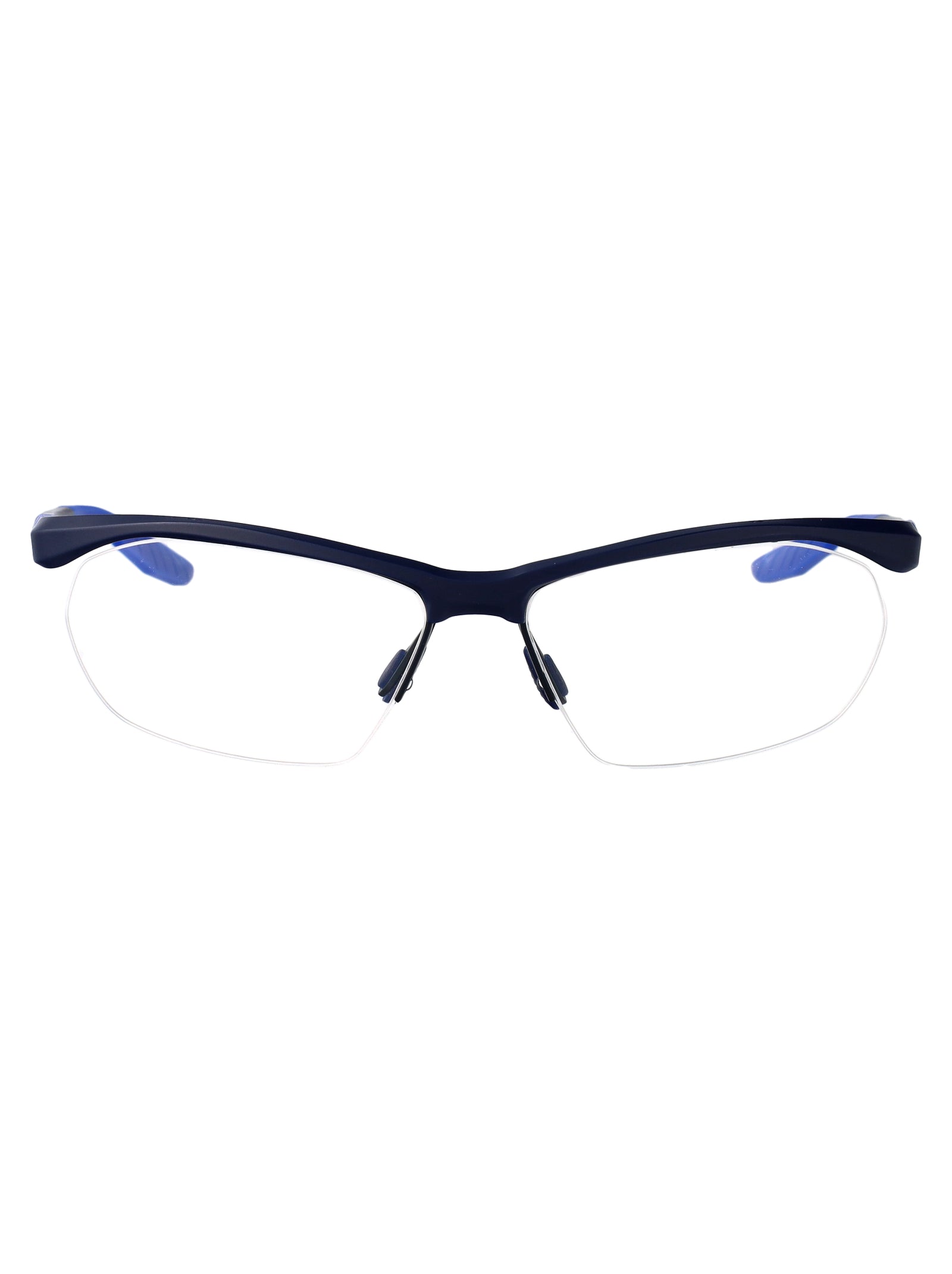 NIKE Matte Midnight Navy Acetate Optical Glasses for Men