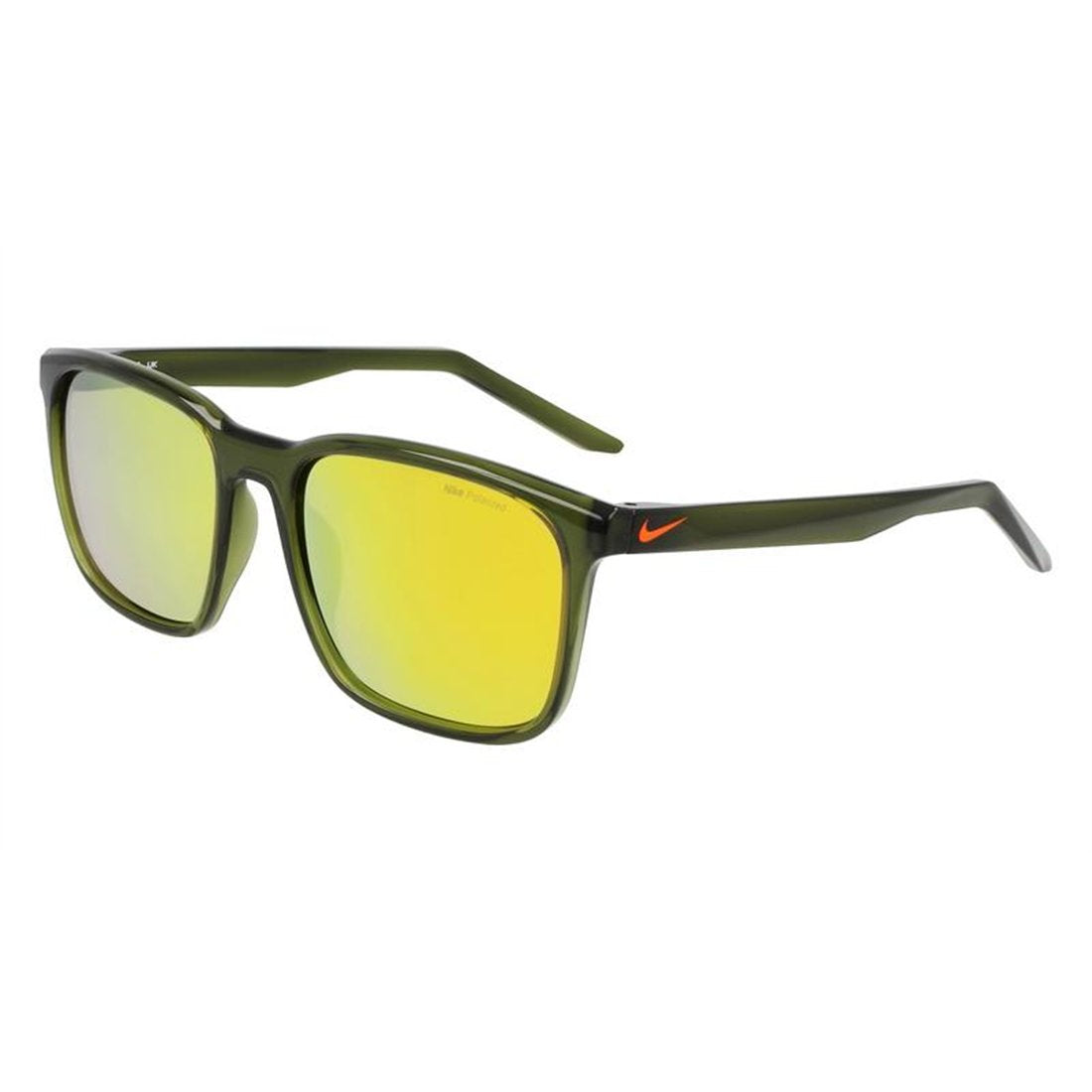 NIKE Medium Olive Frame Unisex Sunglasses