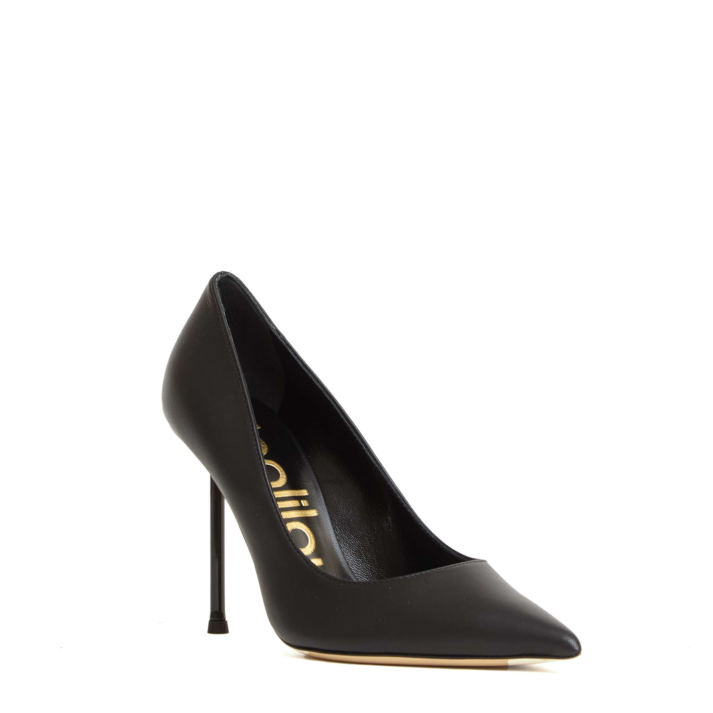 NINALILOU Elegant Pumps with 10 cm Chrome Heel