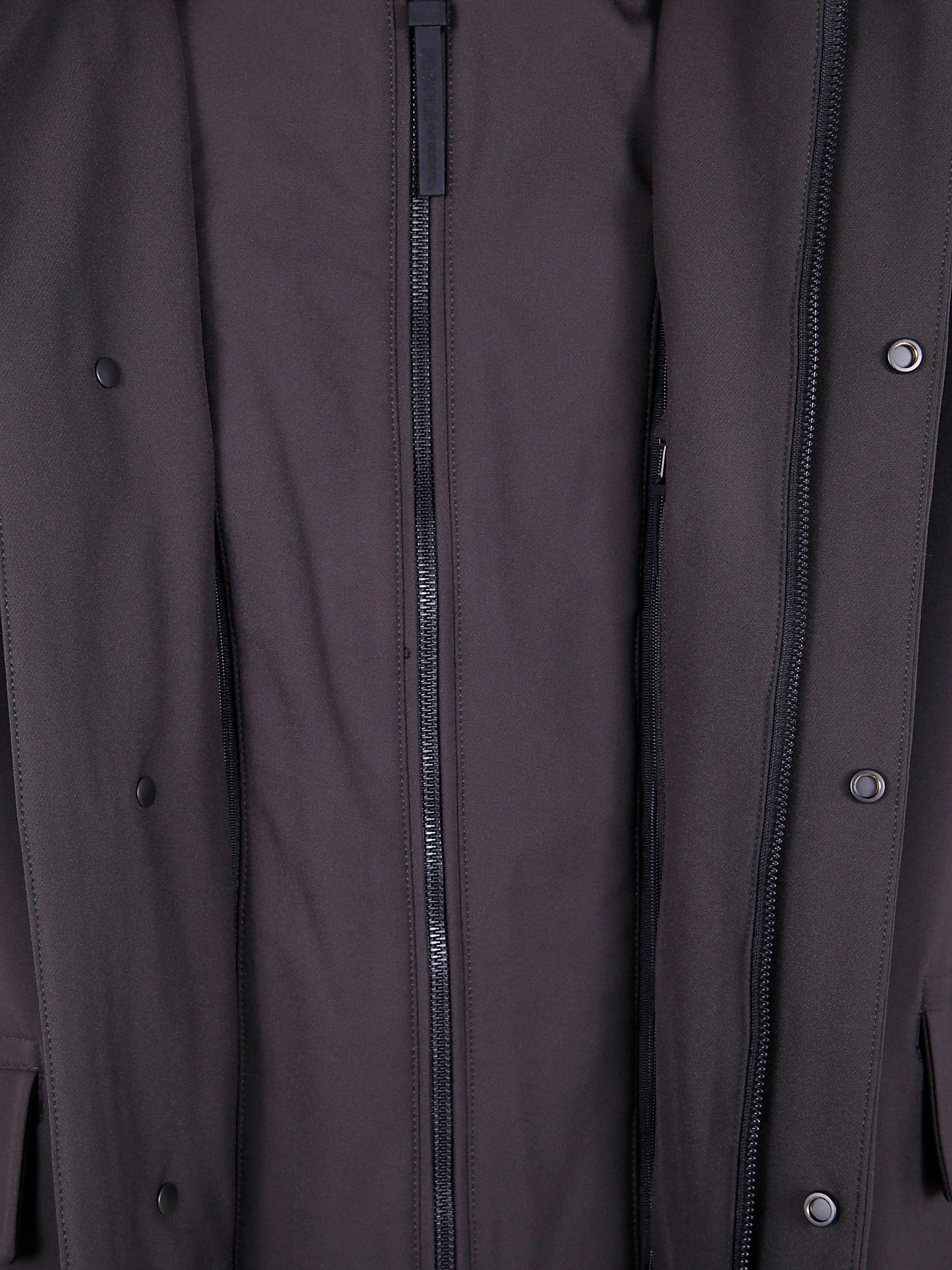 PEOPLE OF SHIBUYA Men's Medium Nylon Jacket