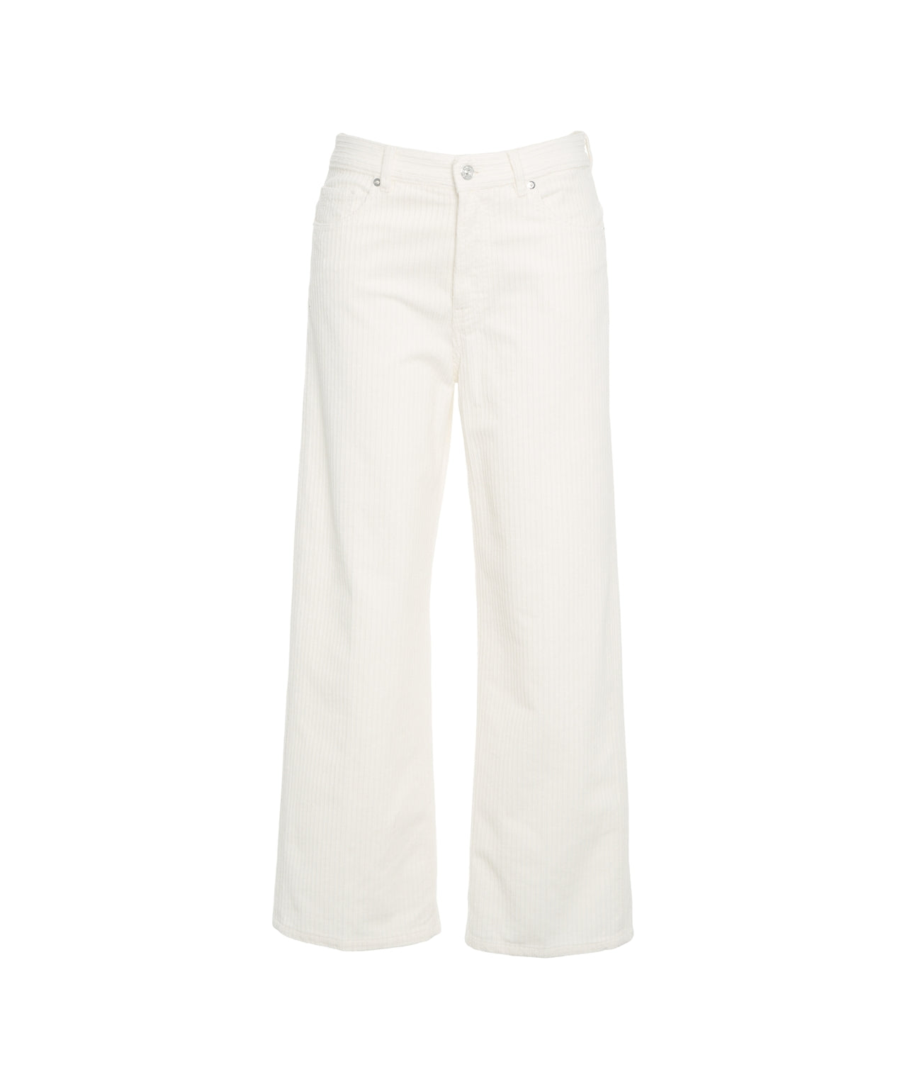 NINE IN THE MORNING Wide-Leg Corduroy Trousers for Women