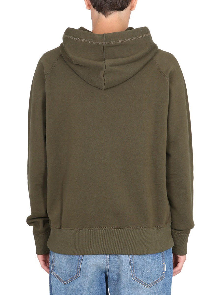 FAY Archive Sweatshirt with Hood and Drawstring - Men's