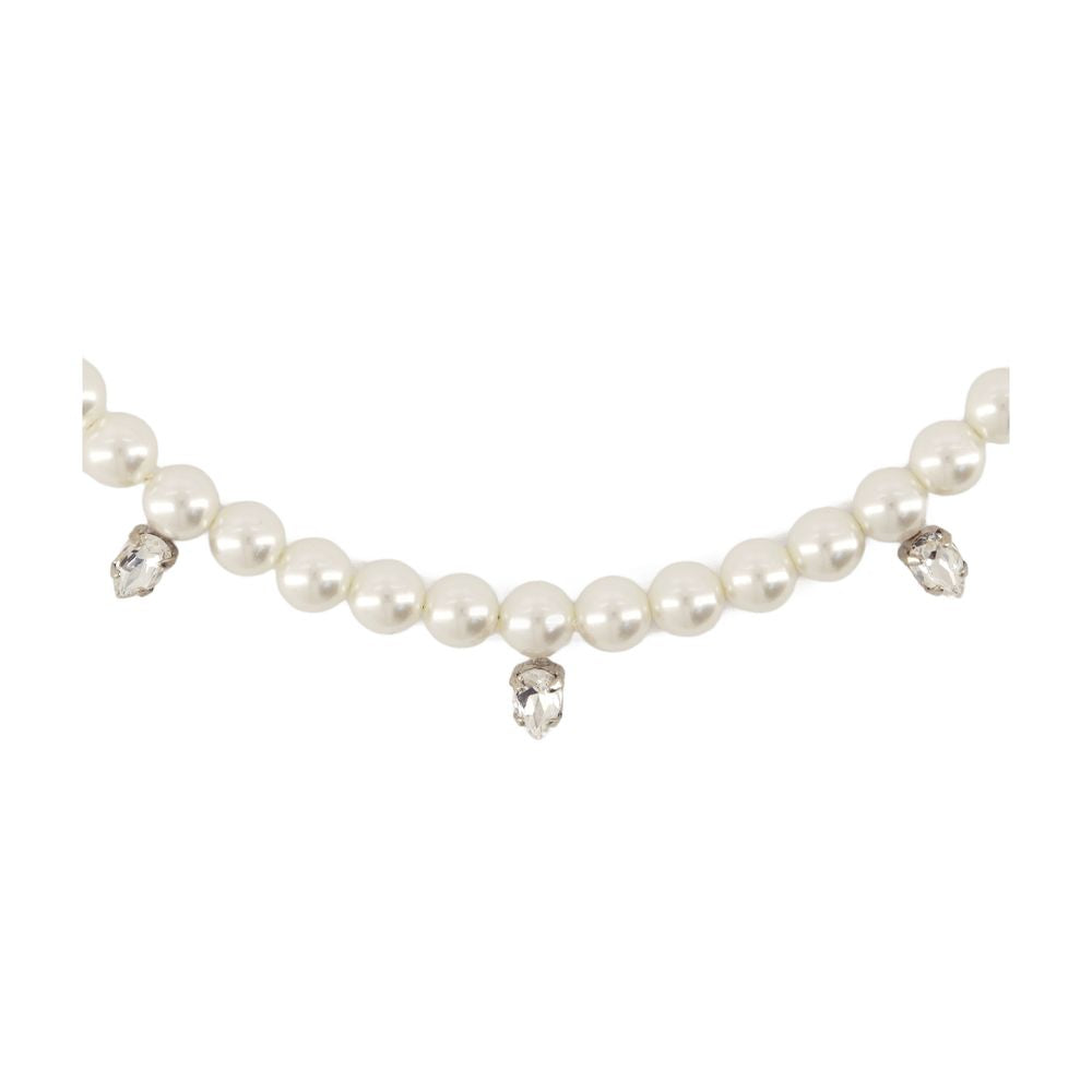 SIMONE ROCHA Pearl & Crystal Dagger Mini Necklace