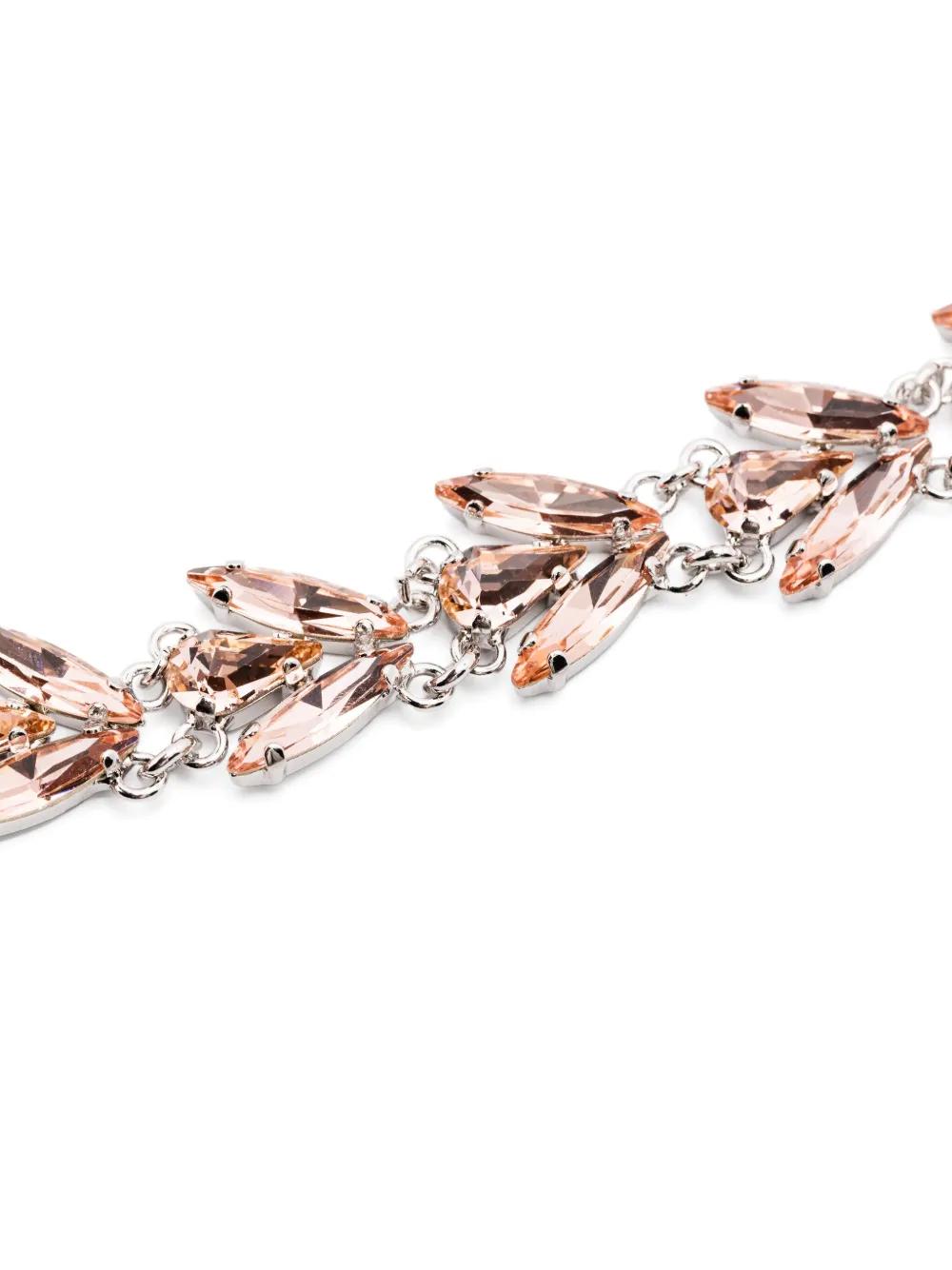 SIMONE ROCHA Crystal Floret Mini Necklace