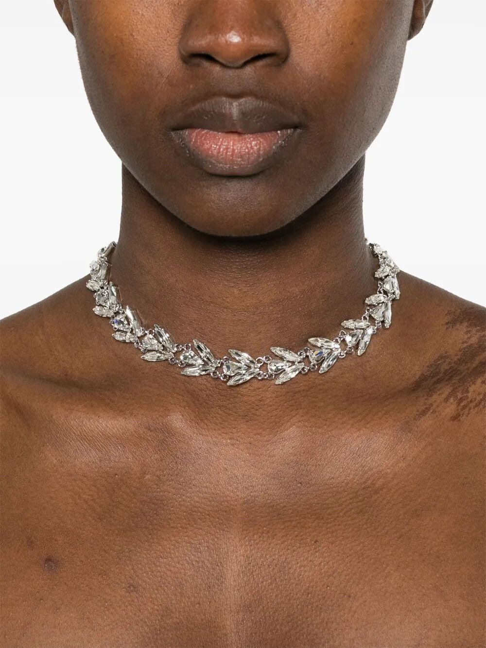 SIMONE ROCHA Crystal Floret Necklace