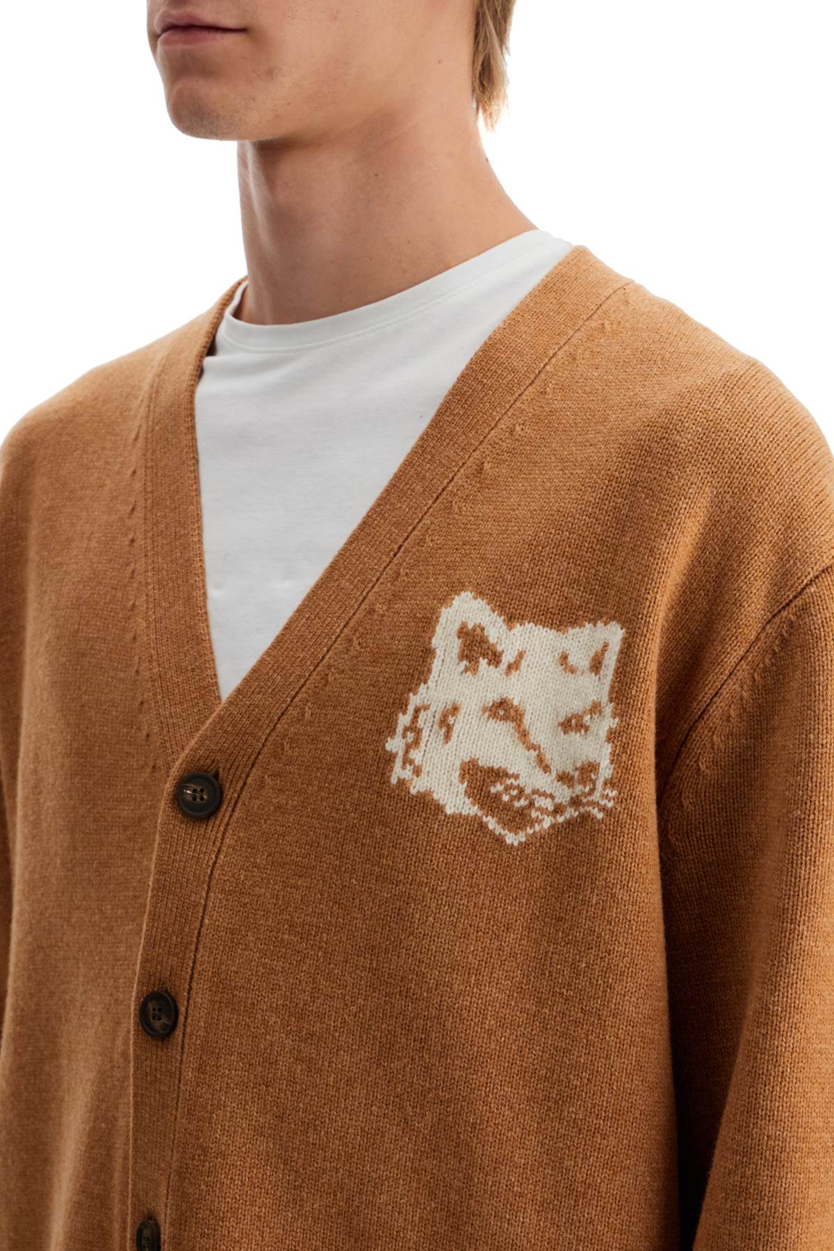 MAISON KITSUNÉ Sequoia Wool Sweater for Men