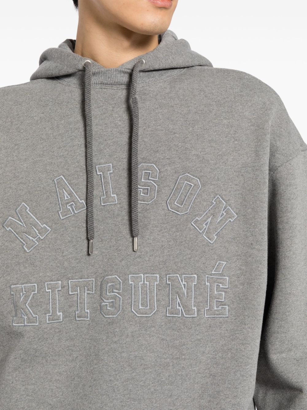 MAISON KITSUNÉ Oversized Varsity Hoodie - Men's