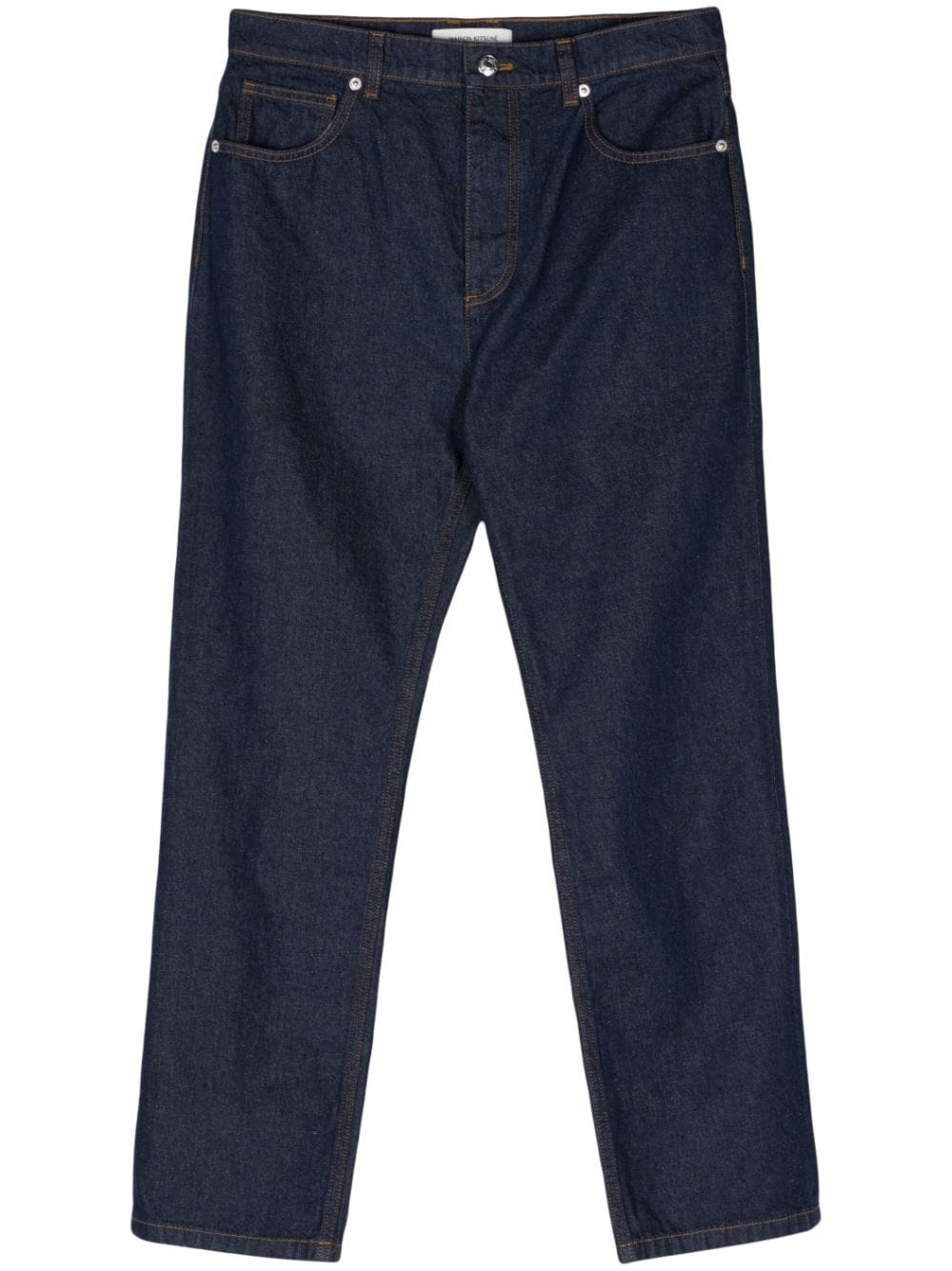 MAISON KITSUNÉ Straight Denim Jeans for Men