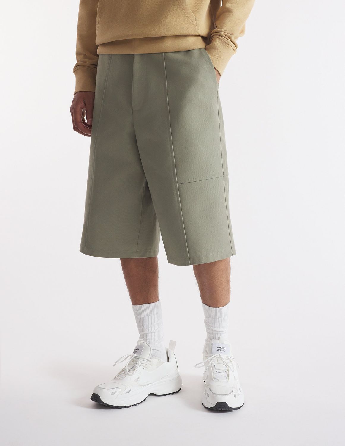 MAISON KITSUNÉ Casual Workwear Shorts for Men