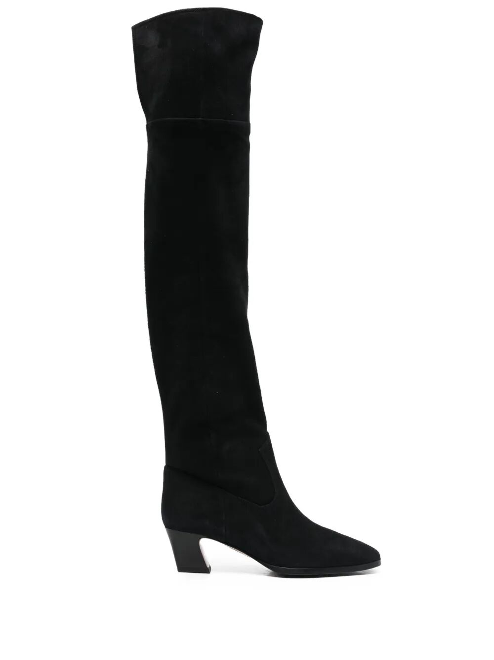 AQUAZZURA Nomad 50 Over-the-Knee Suede Boots
