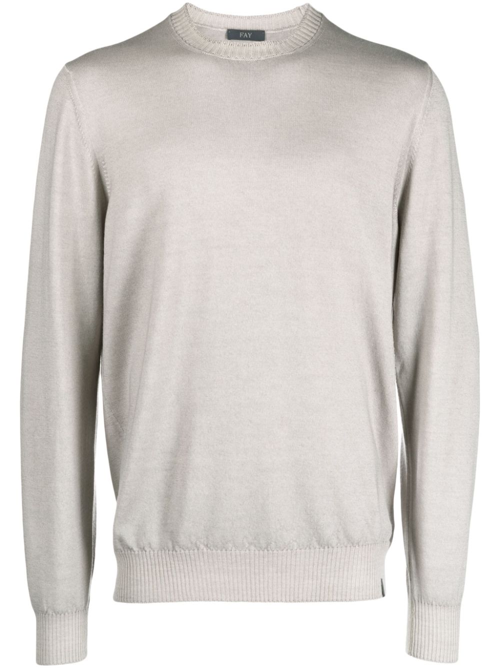 FAY Cozy 100% Wool Sweater for Men - Fall/Winter 2024