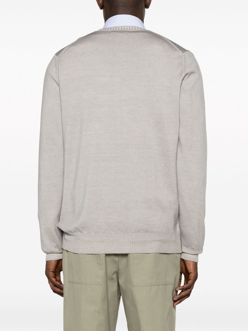 FAY Cozy 100% Wool Sweater for Men - Fall/Winter 2024