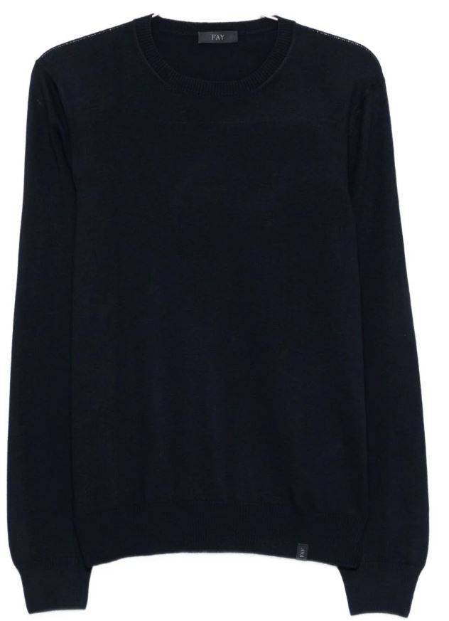 FAY Crew Neck Sweater for Men