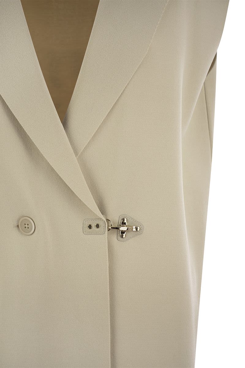 FAY Technical Viscose Knit Vest