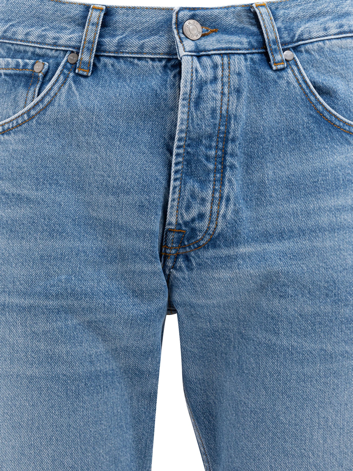 NN.07 Men's Mid-Rise Straight-Leg Jeans