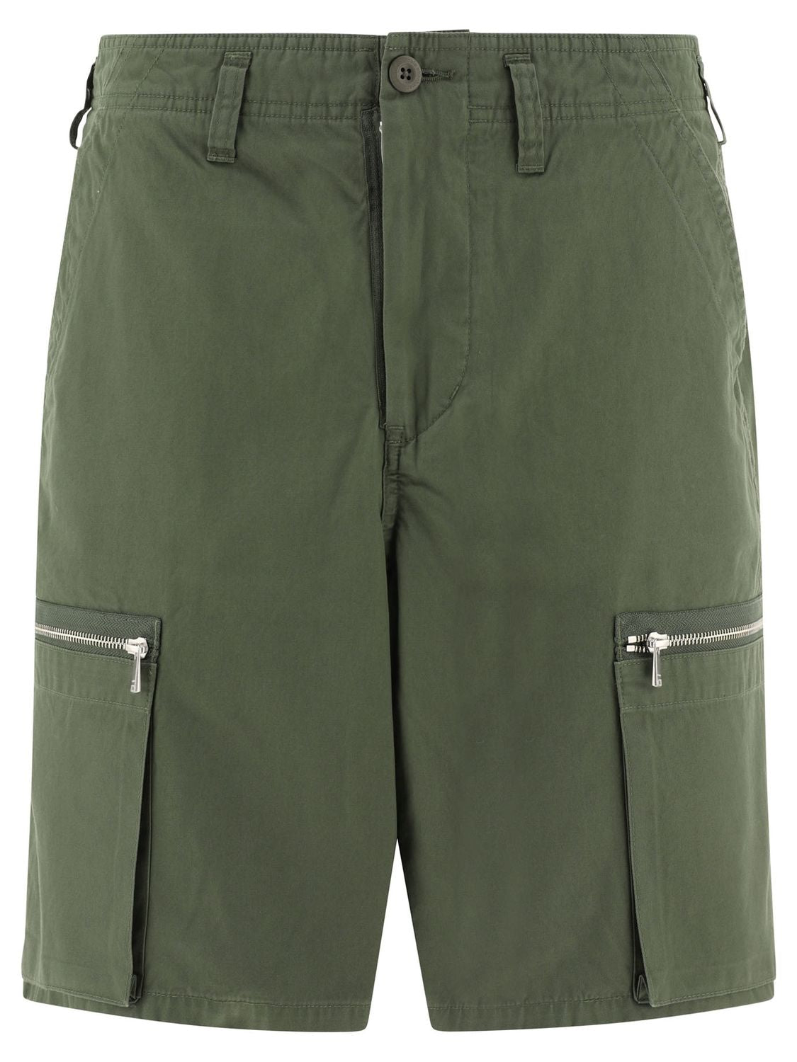 NONNATIVE Men's Regular Fit Mid Waist Trooper 6P Shorts