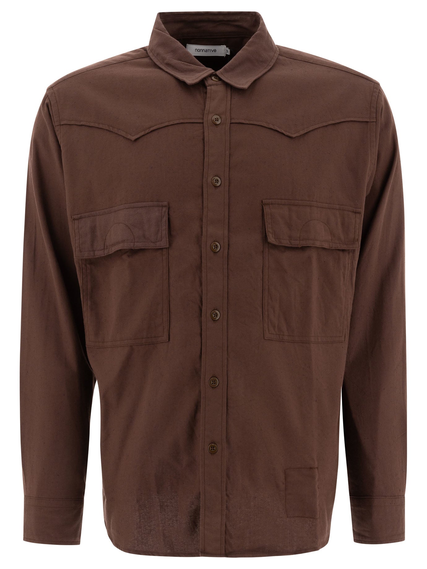 NONNATIVE Essential Cotton Shirt for Men - Fall/Winter 2025