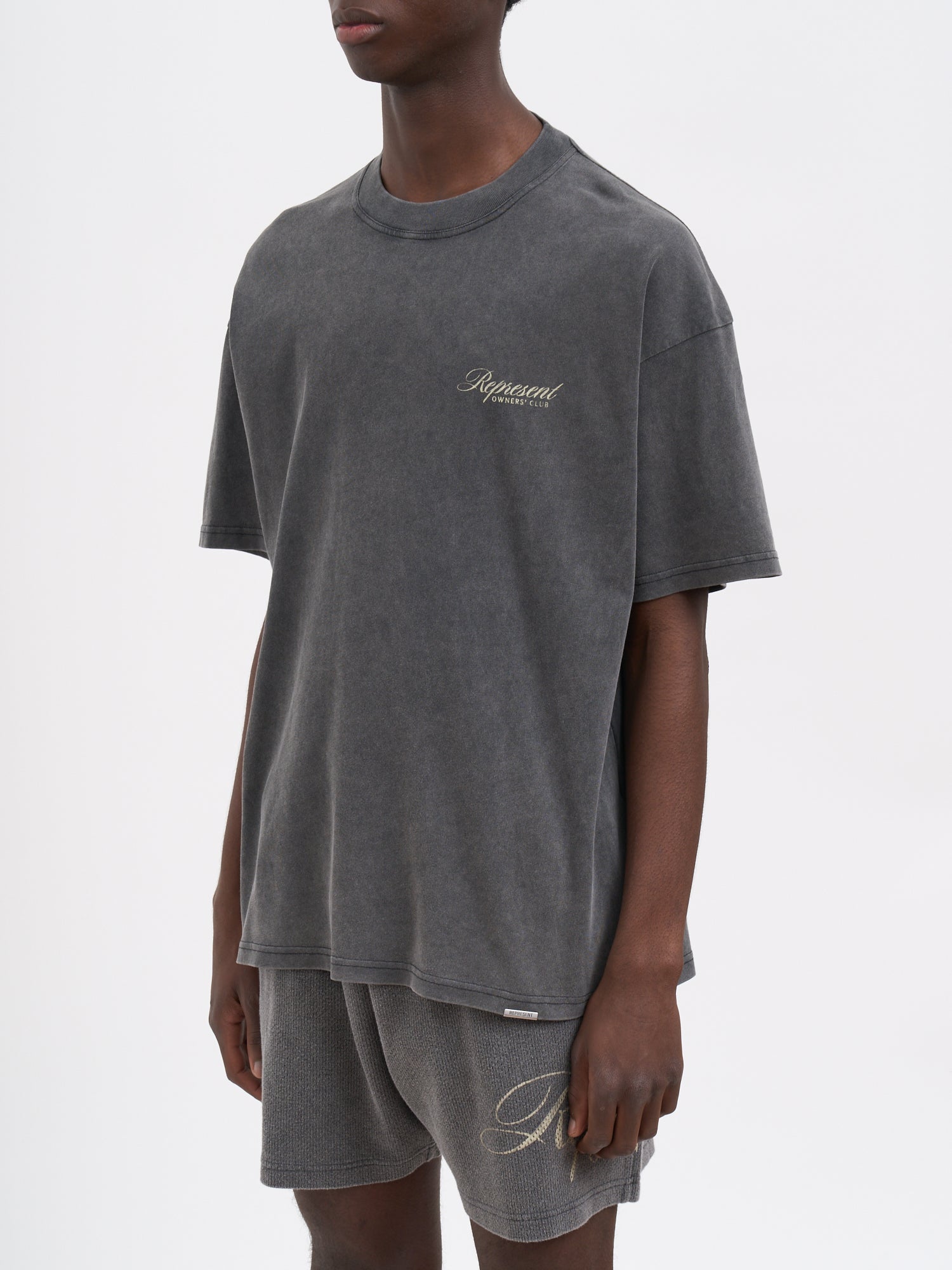 REPRESENT Oversized Owners Club Script T-Shirt - Size M
